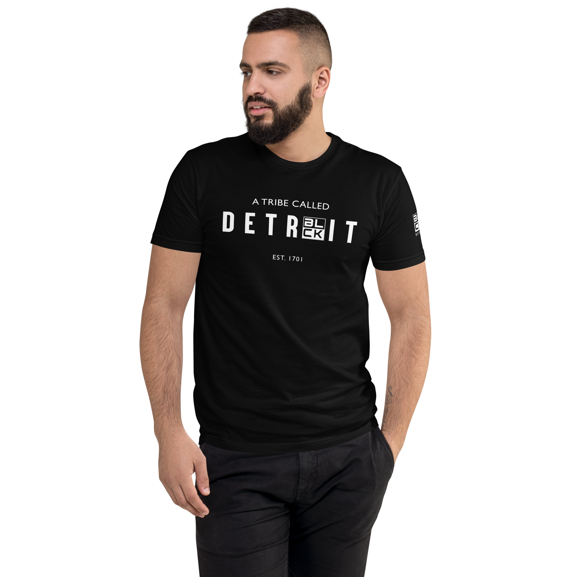 A Tribe Called Detroit – BLCK Detroit Logo Tee