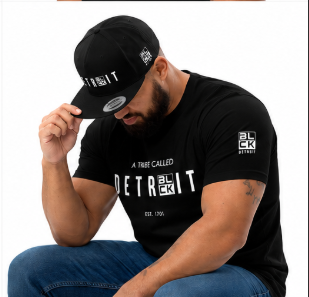 BLCK DETROIT Snapback Cap