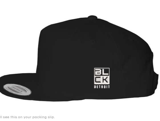 BLCK DETROIT Snapback Cap